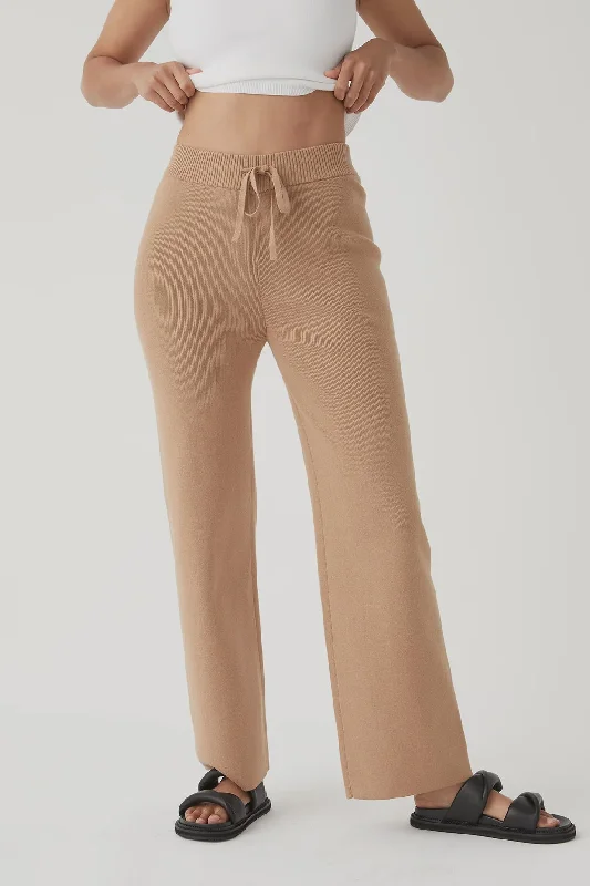Weekend Deals That Wow Noa Organic Knit Pants - Manuka