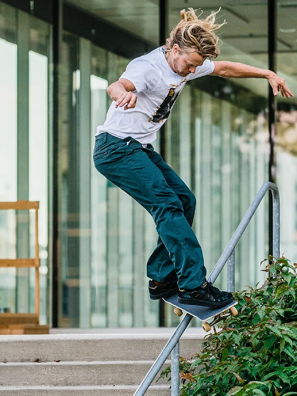 Limited Edition Frickin Skate Chino Pants - Cedar Green