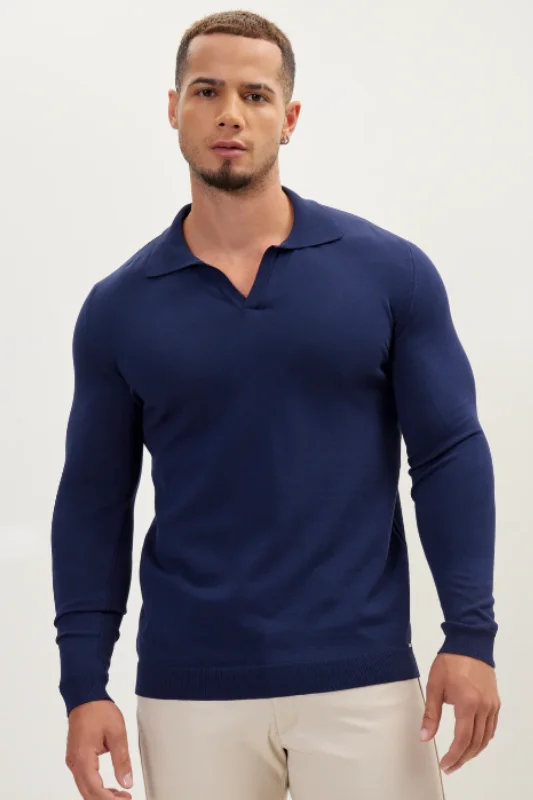 Flash Sale Johnny Polo Sweater - Navy
