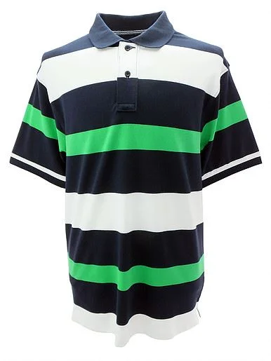 Exclusive Online Offer Louie James Cotton Rich Pique Polo Shirt in Multi Color in Size M to XXL