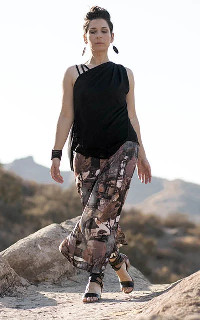 Weekend Offers That Excite Southwest Gaucho Pants - Desert Georgette (One S/M Petrified Forest Left!)