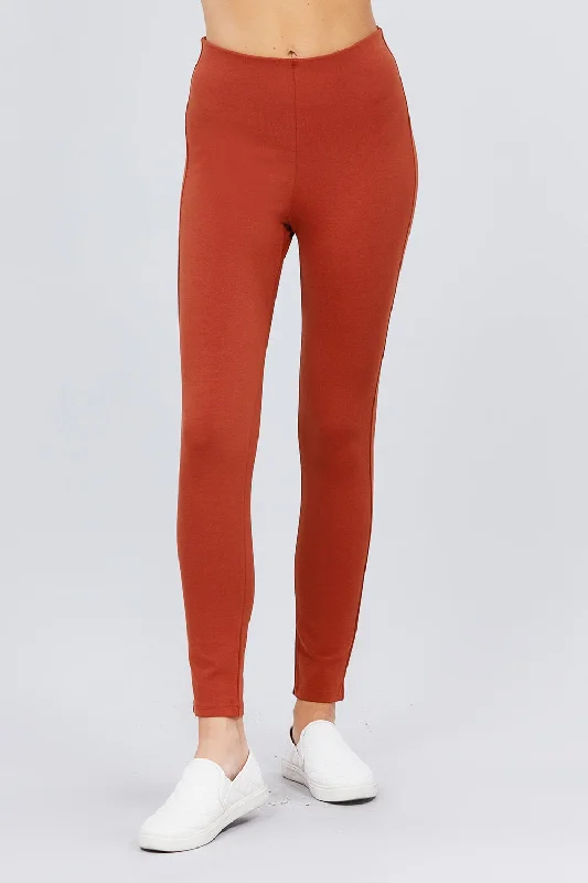 Make Your Weekend Count with Savings Waist Elastic Band Ponte Pants