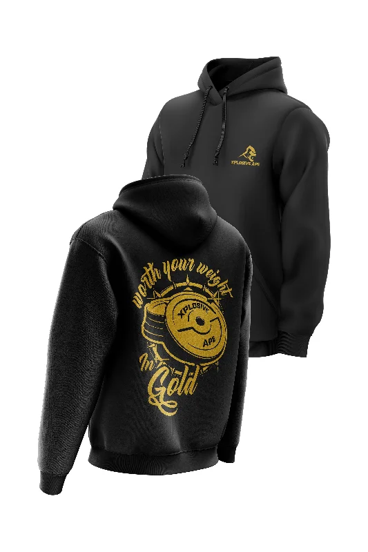 Deal Zone XAPE Glitters Hoodie - Black
