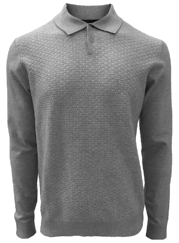 Bonus Offer CASHMERE LIKE FINE GAUGE POLO SWEATER