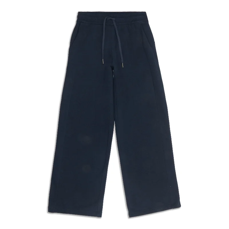Quick Sale Scuba Mid-Rise Wide-Leg Pant - Resale