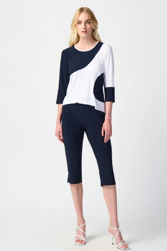 Weekend Savings Fiesta Joseph Ribkoff Capris 241045