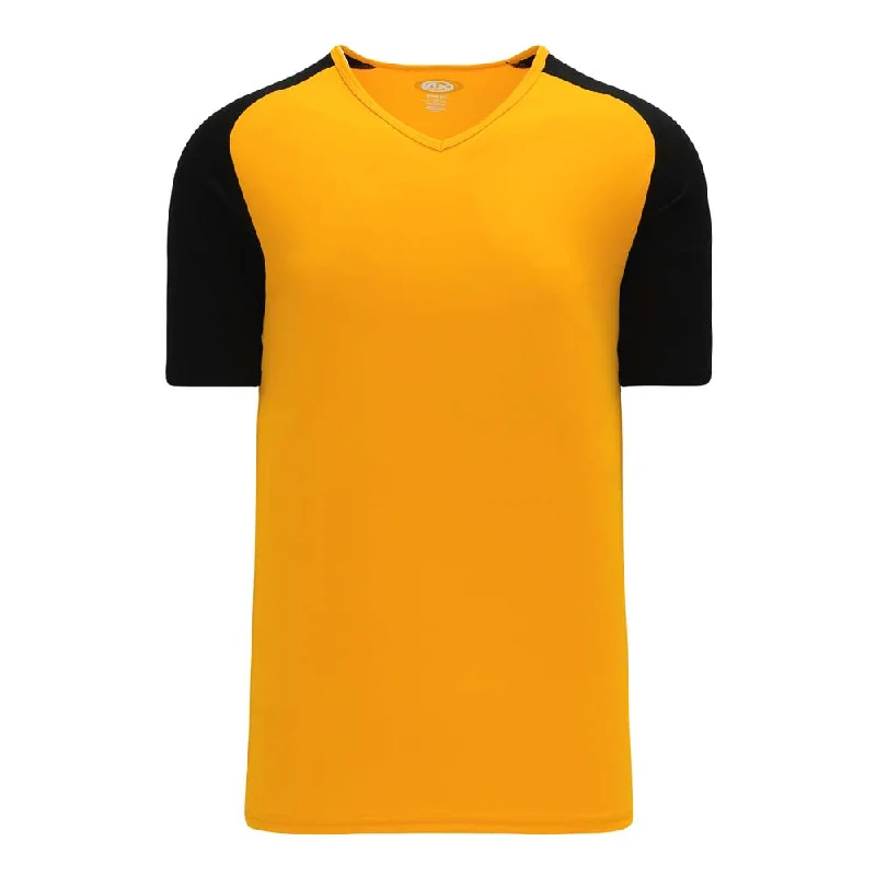 Weekend Specials You Can't Miss Dryflex V-Neck Pullover Gold-Black Jersey