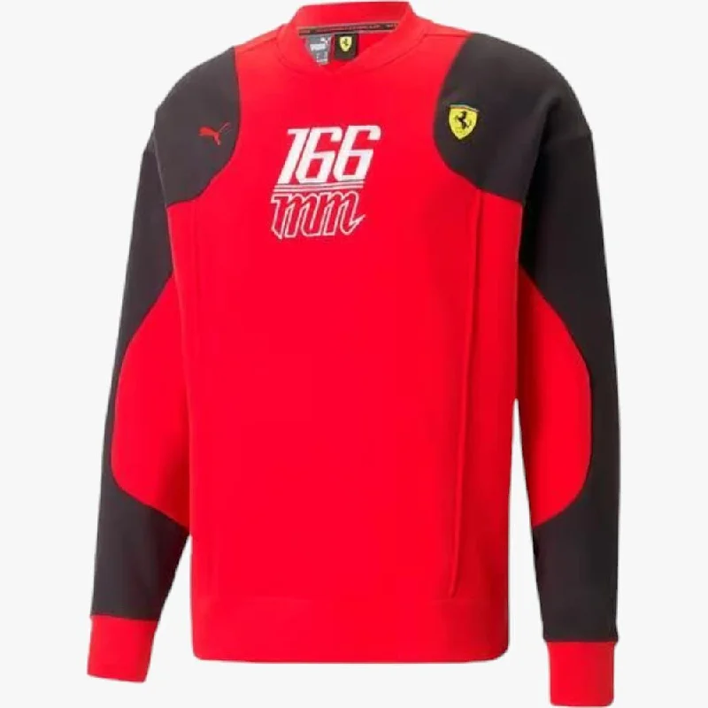 Exclusive Preview Puma Mens Ferrari Race Statement Sweater Red