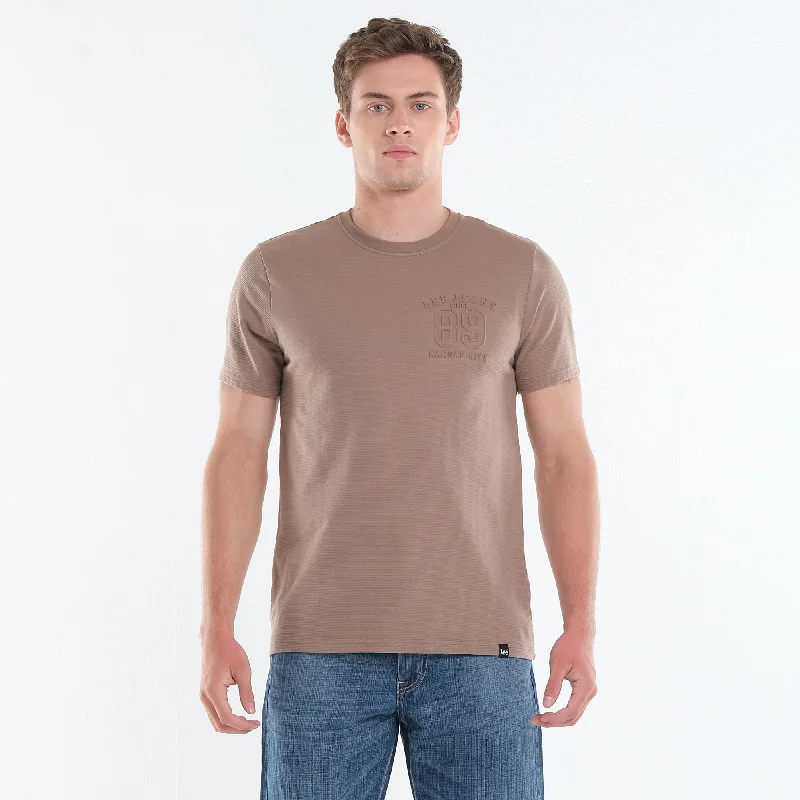 Weekend Bargains to Sizzle LEE MEN'S ROUNDNECK EMBOSSED FABRIC PRINT