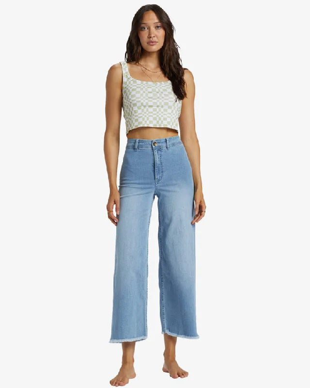 Weekend Savings Galore Free Fall Indigo Denim Pant