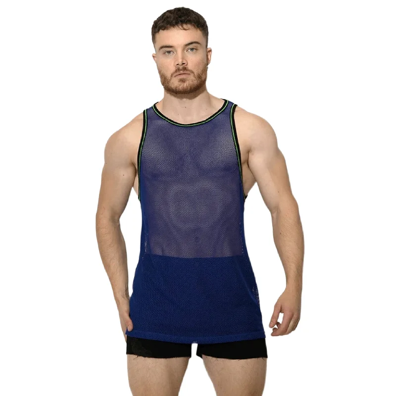Mega Sale JJ Malibu Noticed tank mesh blue
