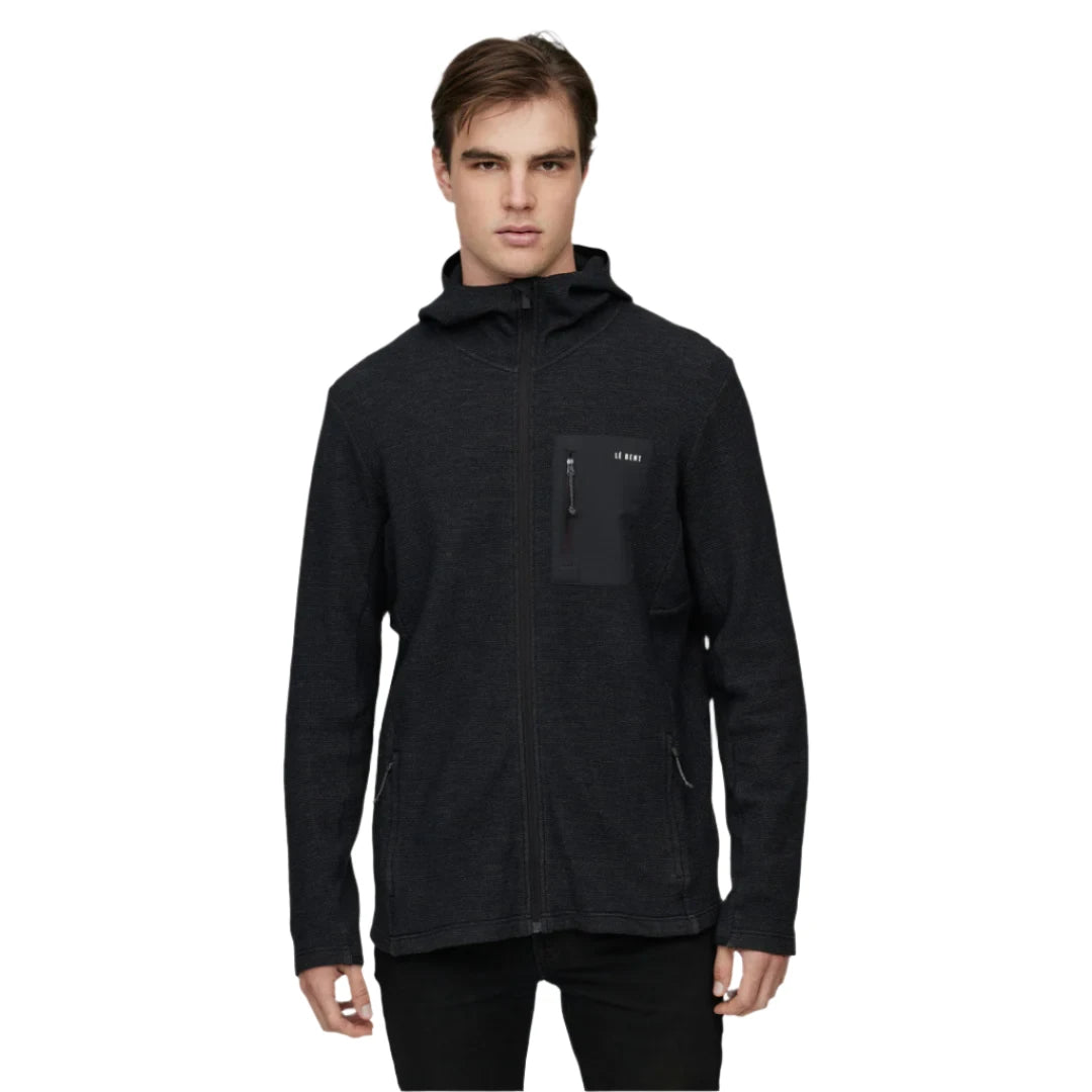 Weekend Specials to Relish Le Bent Sentinel Midweight Waffle Knit Zip Hoody 2025