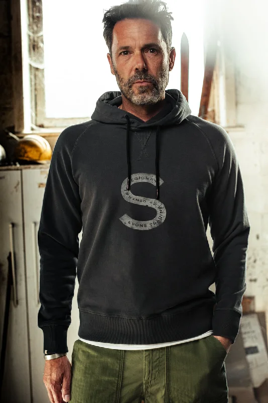 Weekend Bargains to Indulge In &SONS Vintage S Hoodie Black Fade