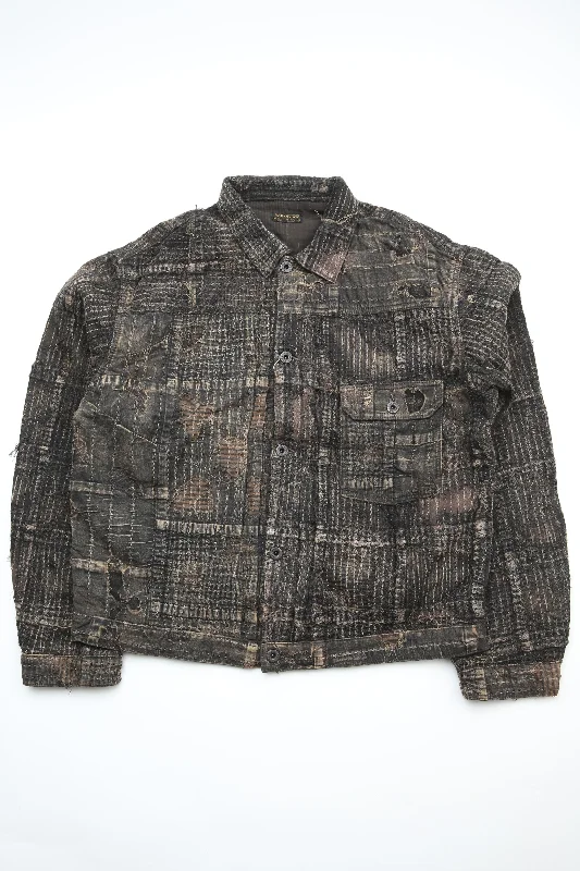 Weekend Savings Fiesta Kapital BLACK-TEA-CORE BORO SPRING 1st JKT - Black - (K2313LJ184)