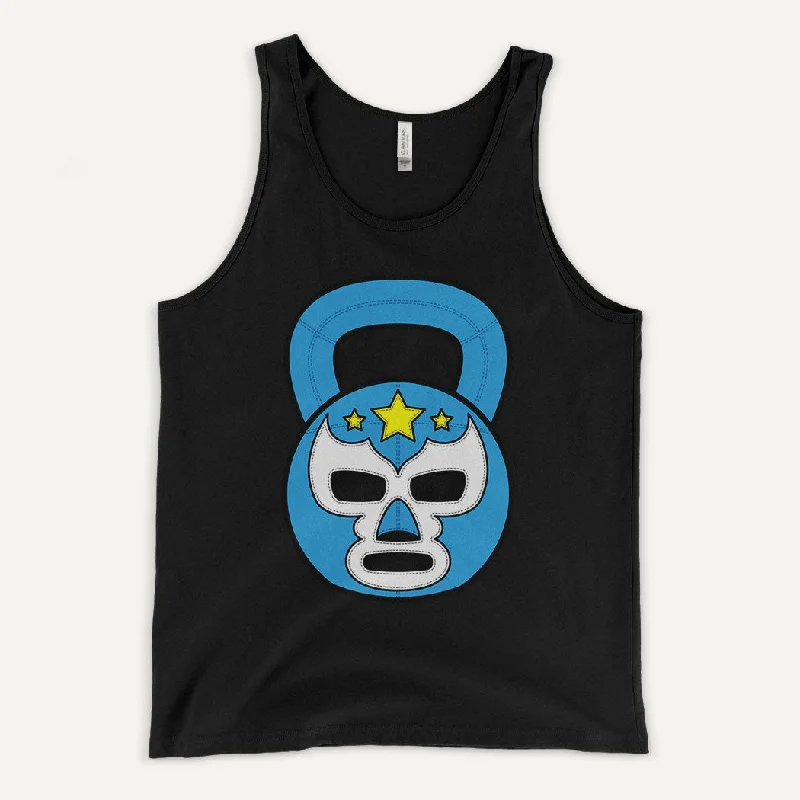Today's Special Lucha Libre Kettlebell Design Men's Tank Top