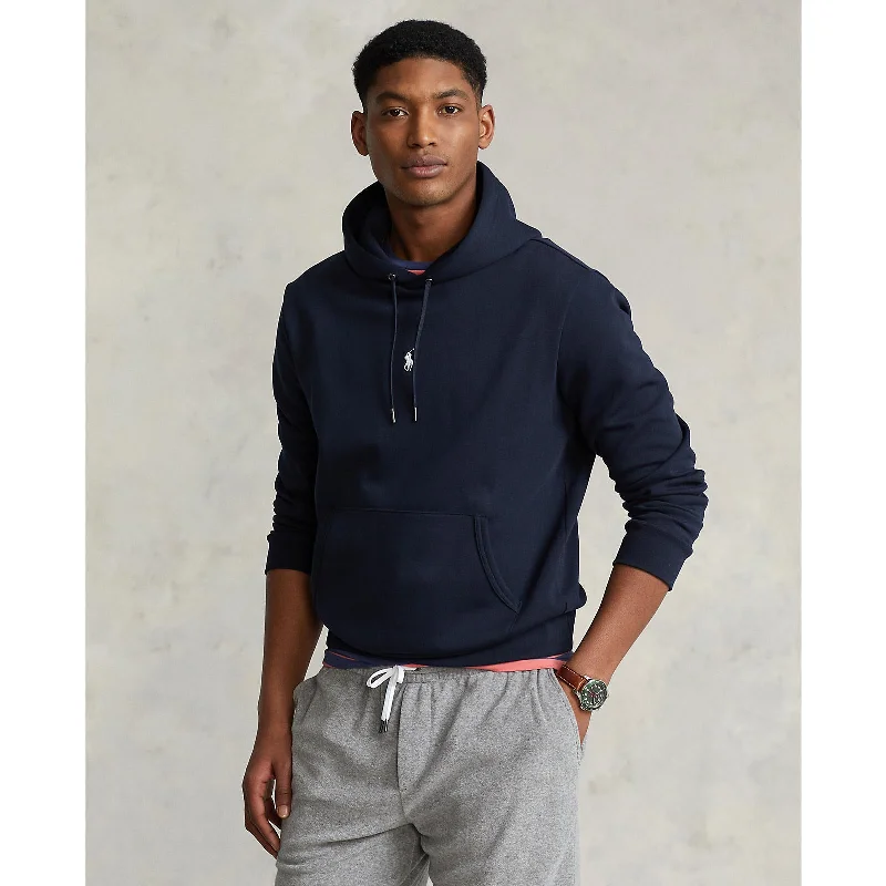 Lowest Price Polo Ralph Lauren - Central Pony Double Knit Hoodie - Navy