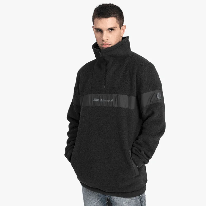 Markdown Madness Puma Mens Bmw Mms Rct Tech Fleece Sweater Puma Black