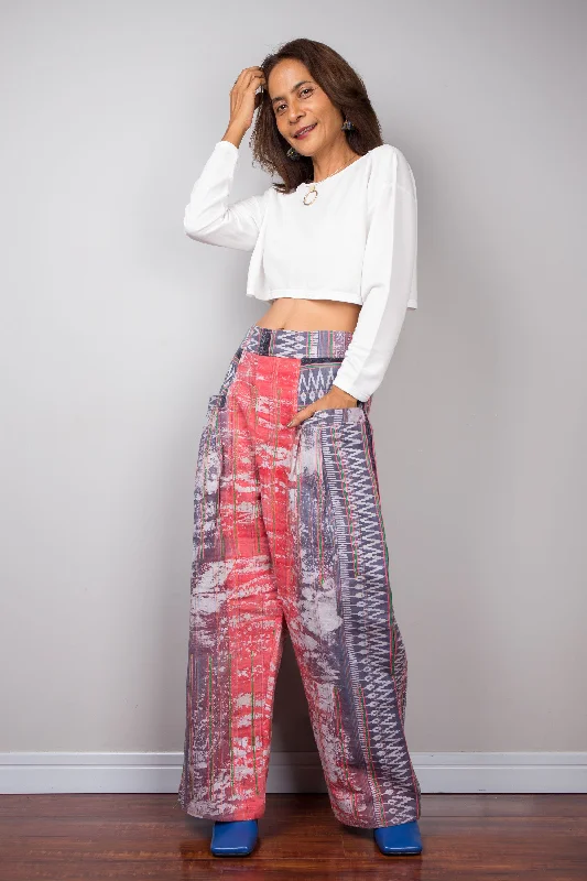 Weekend Bargains to Enjoy Pink hemp pants