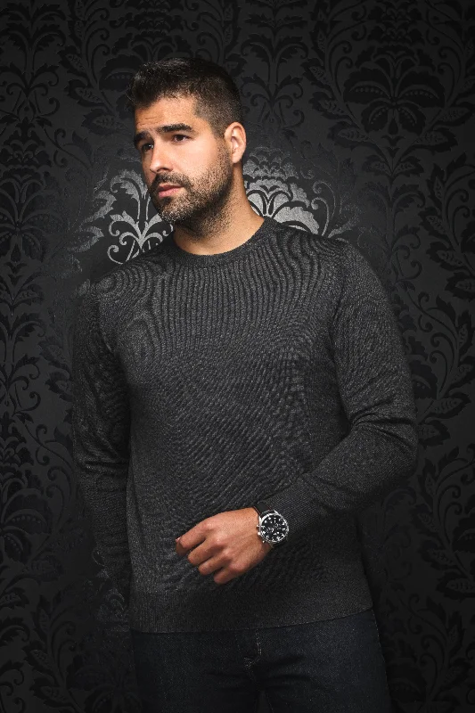 Weekend Discounts to Indulge In Au Noir® Sweaters | Marini Charcoal