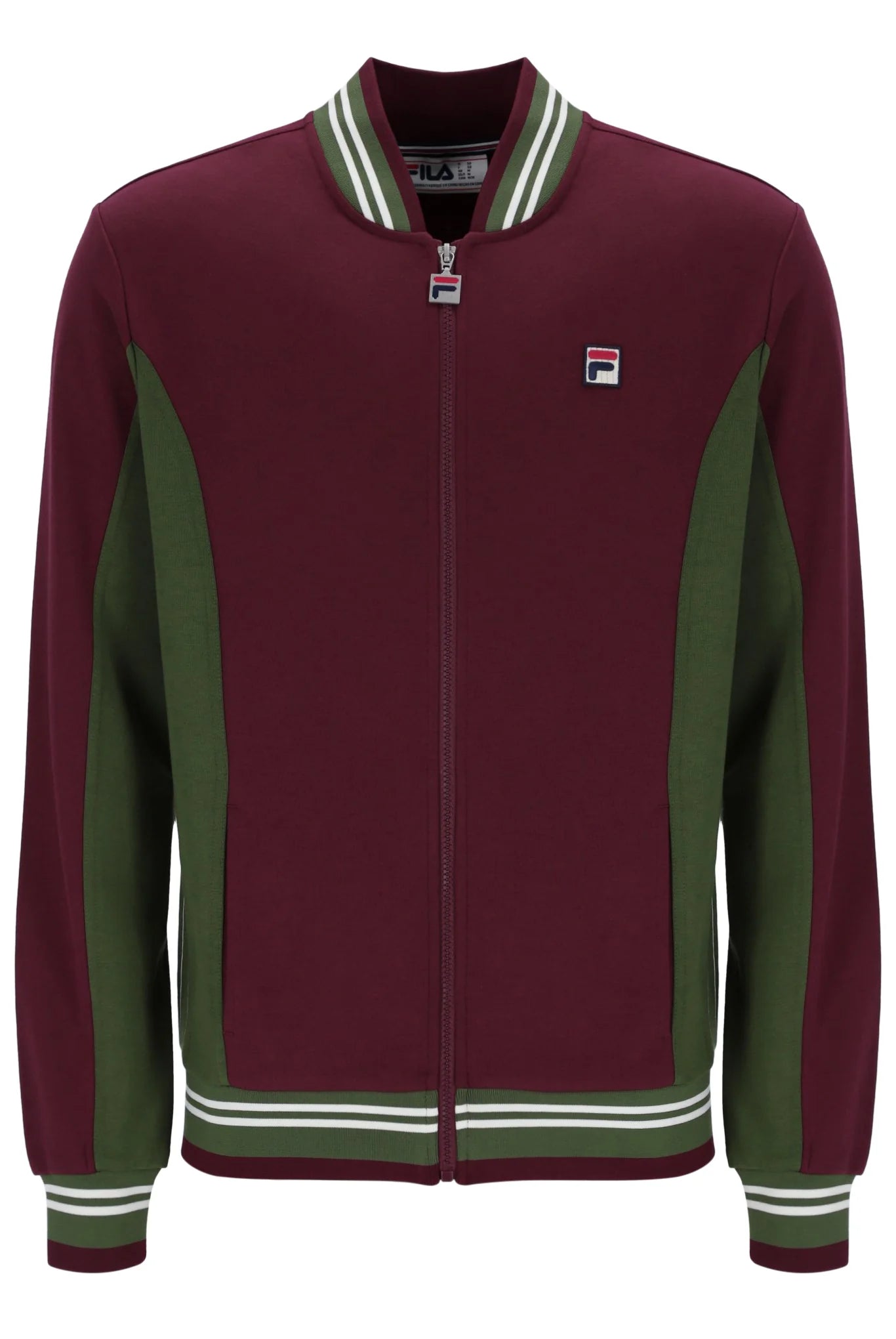 Seasonal Sale Fila Vintage Men's Settanta 2 Track Top Windsor Wine