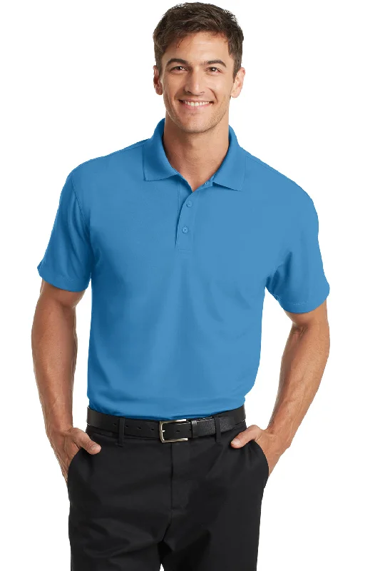 Unmissable Offer Port Authority Mens Dry Zone Moisture Wicking Short Sleeve Polo Shirt - Celadon Blue Unmissable Offer Port Authority Mens Dry Zone Moisture Wicking Short Sleeve Polo Shirt - Celadon Blue