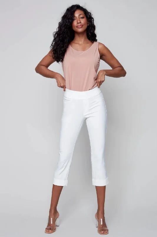 Don't Delay Charlie B. Capri C5259RR-560A-002 White