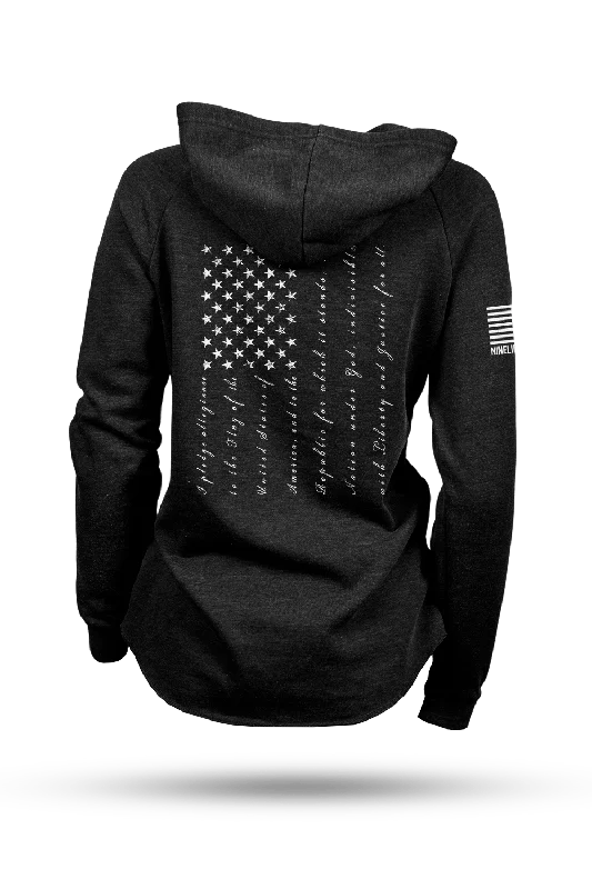 Markdowns The Pledge - Lightweight Women's V-Neck Hoodie
