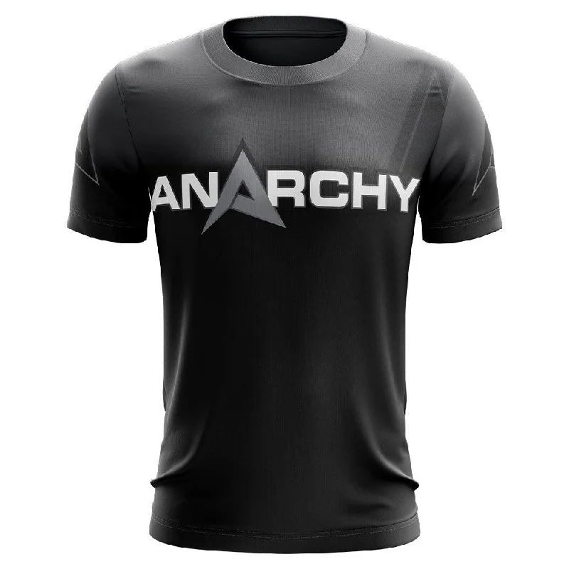 Savings Soar This Weekend Anarchy Bat Company Short Sleeve Shirt - Grey/Black Fade