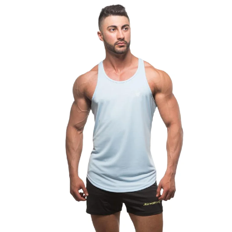 Crazy Deal Jed North Microfiber Dri-fit tank light blue