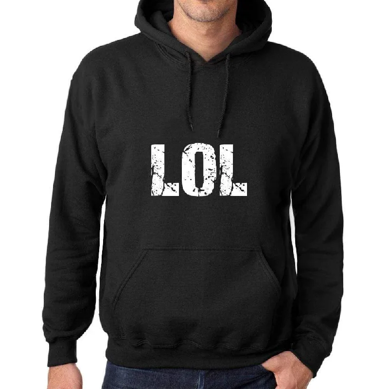 Bonus Savings Men's Women's Unisex Printed Graphic Cotton Hoodie Soft Heavyweight Hooded Sweatshirt Pullover Popular Words LOL Deep Black Bonus Savings Men's Women's Unisex Printed Graphic Cotton Hoodie Soft Heavyweight Hooded Sweatshirt Pullover Popular Words LOL Deep Black