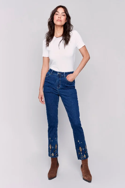 Weekend Discounts to Delight Charlie B Jeans C5579-073C-007 Indigo