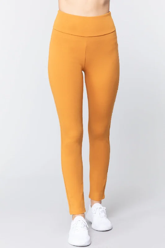 Deal of the Day Waist Band Long Ponte Pants