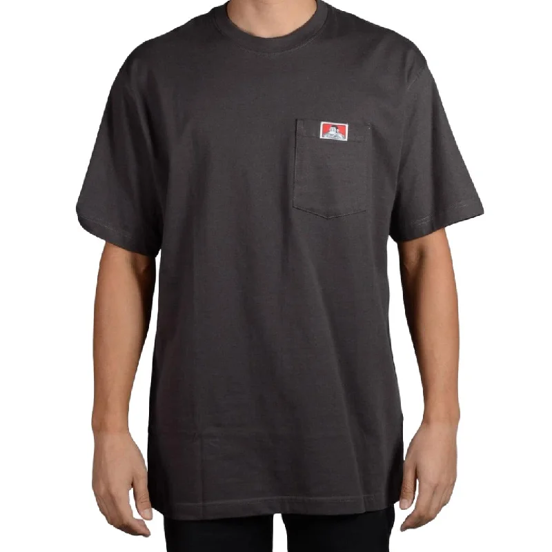 Weekend Offers You Can't Ignore Heavy Duty Short Sleeve Pocket T-Shirt: Charcoal