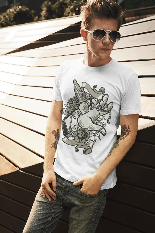 Overstock ULTRABASIC Men's Graphic T-Shirt Sacrifice Knife in Hand - Vintage Tee Shirt