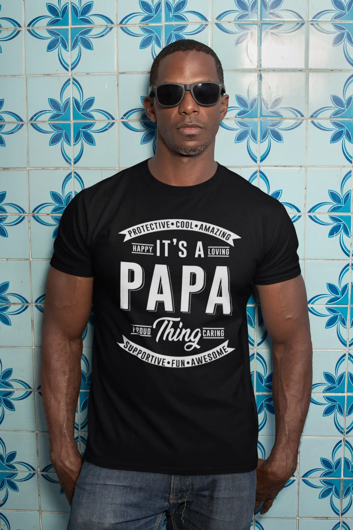 Weekend Special ULTRABASIC Men's Novelty T-Shirt It's a Papa Thing - Dad Tee Shirt