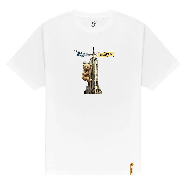 Price Buster 8th Wonder Graphic T-Shirt - White