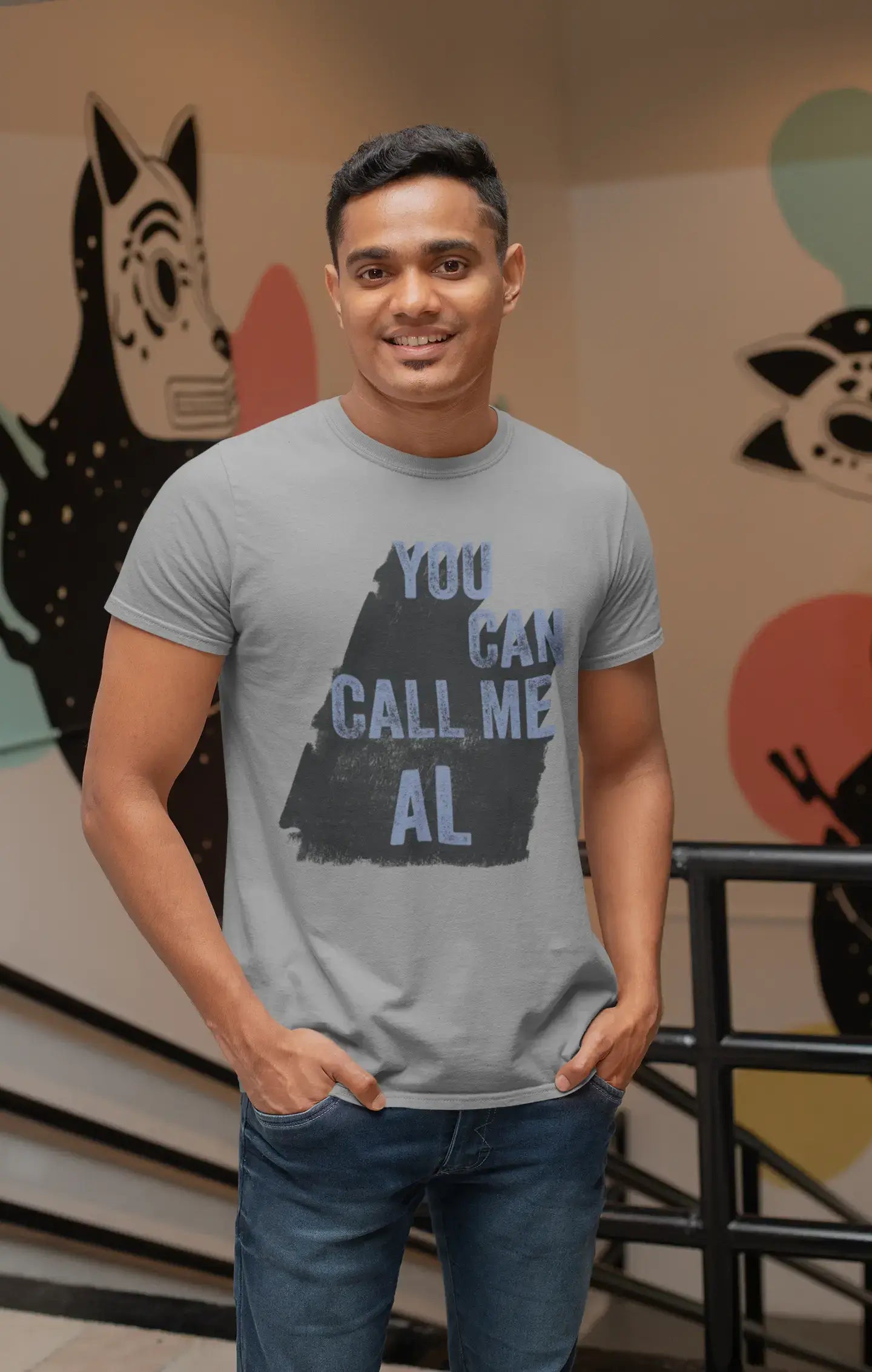 Weekend Offers That Amaze Al, You Can Call Me AL Men's T shirt Grey Birthday Gift 00535 Weekend Offers That Amaze Al, You Can Call Me AL Men's T shirt Grey Birthday Gift 00535