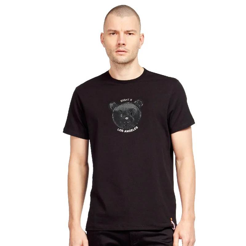 Stock Up and Save Bad News Bear Graphic T-Shirt - Black