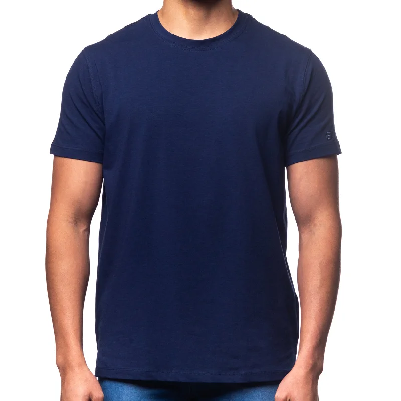 Value Deals Essential Crew Neck T-Shirt - Navy
