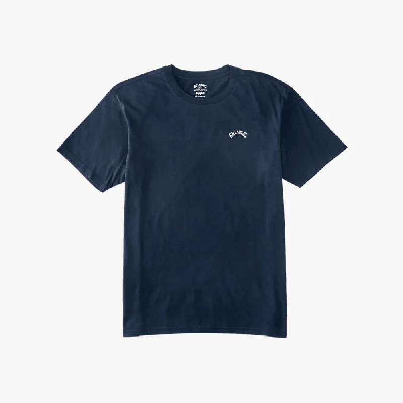 Anniversary Sale Billabong Mens All Day Wave Emb Short Sleeve Tee Navy