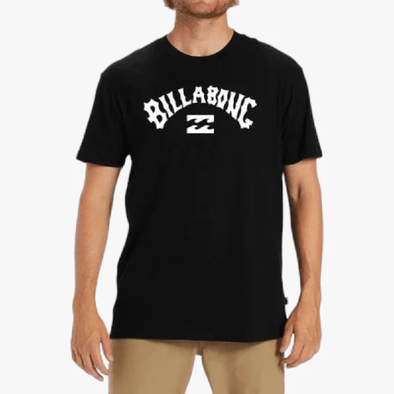Great Deals Billabong Mens Arch Wave Short Sleeve Tee Black