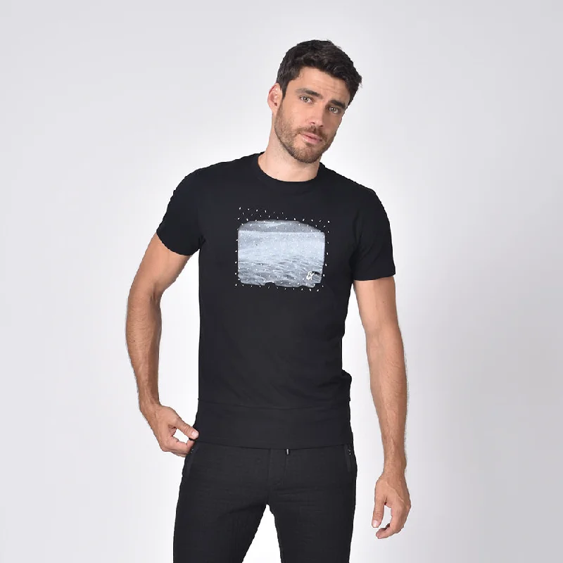 Weekend Bargains to Relish Black Sand Crew Neck