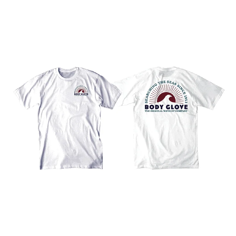Unmissable Offer Body Glove Font Driver Tee - White