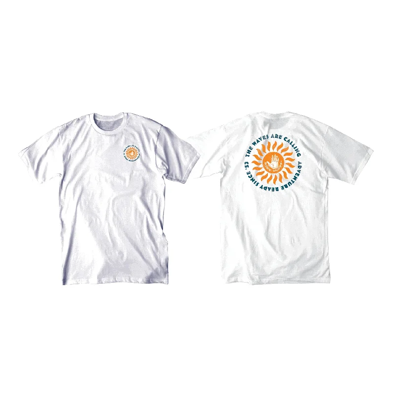 Make Your Weekend Count with Savings Body Glove Nature Inspired Tee - White