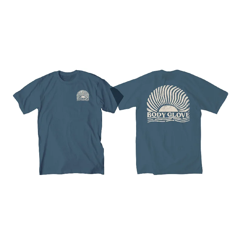 Weekend Savings Spree Body Glove Nature Logo Tee - Indigo Blue