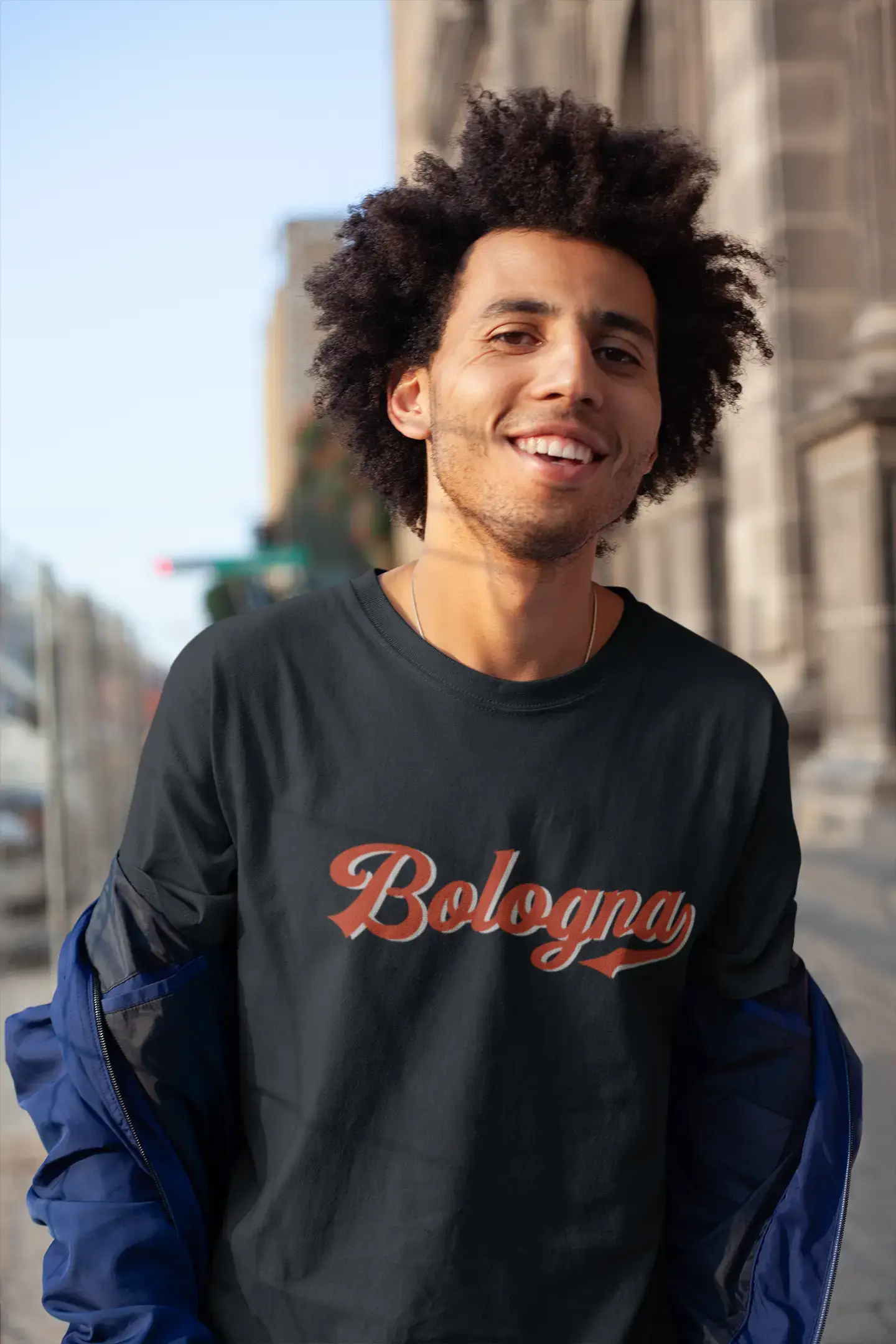 Weekend Discounts to Snag ULTRABASIC - Graphic Men's Bologna T-Shirt Printed Letters Vintage White Weekend Discounts to Snag ULTRABASIC - Graphic Men's Bologna T-Shirt Printed Letters Vintage White