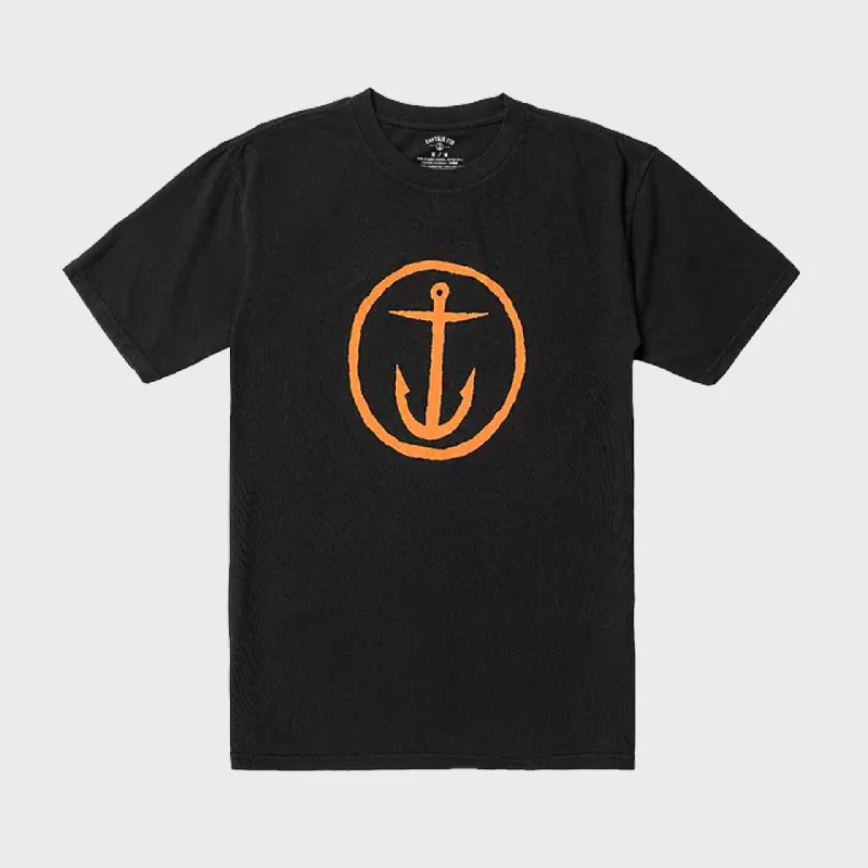 Reduced Rates Captain Fin Mens OG Logo T-Shirt - Black