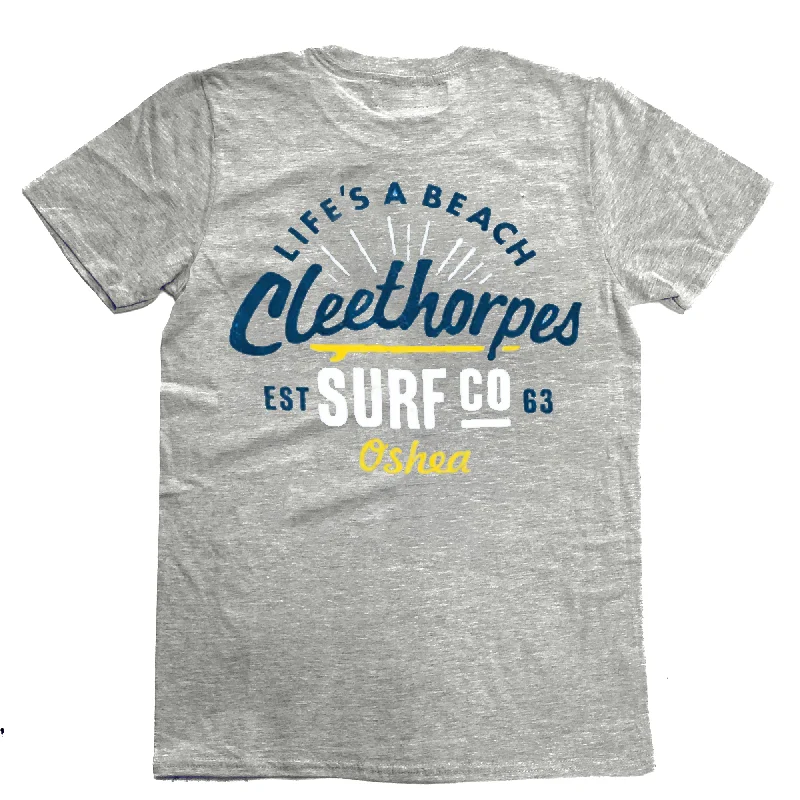 Weekend Specials to Enjoy Cleethorpes Grey Life'S A Beach T-Shirt