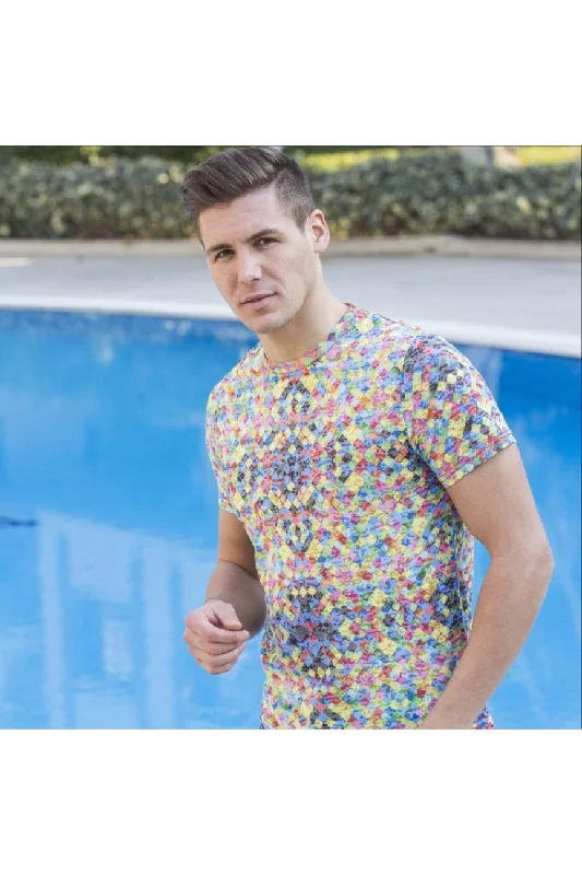 Epic Deals Multi Color Boom Print T-Shirt