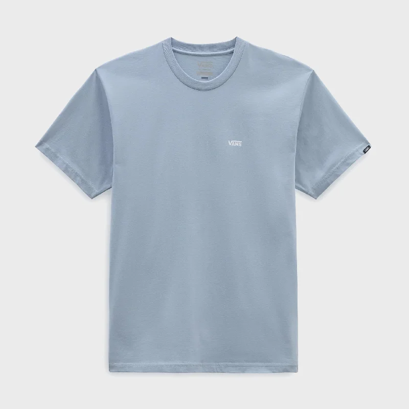 Deal of the Day Vans Mens Left Chest Logo T-Shirt - Dusty Blue